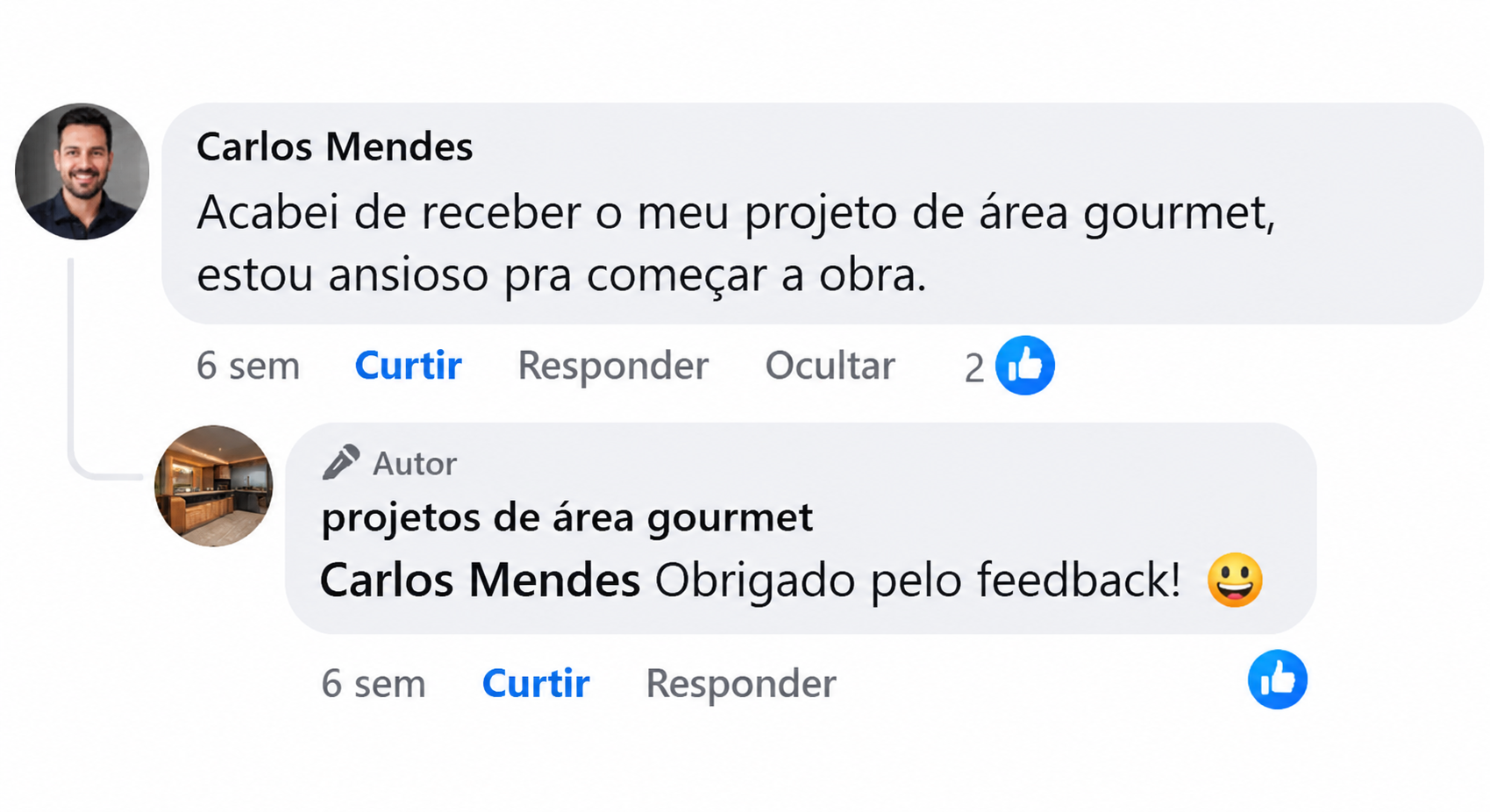 Depoimento de cliente